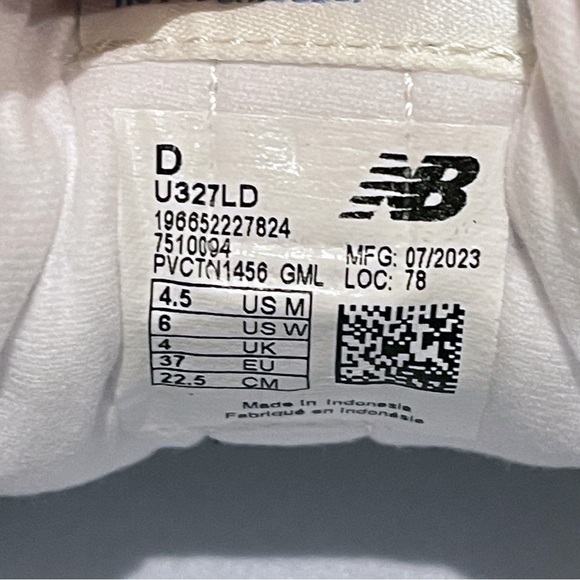 New Balance 327 Womens Shoes Size 6 Light Brown Neutral NEW - Picture 3 of 14